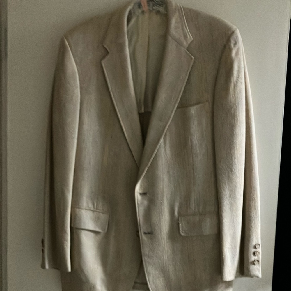 Men's Beige Blazer